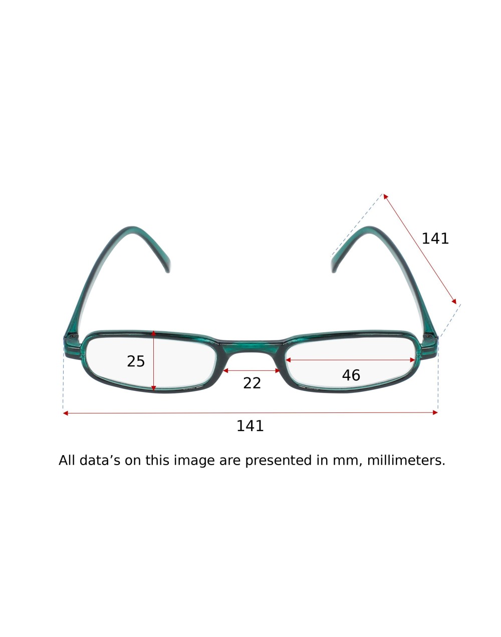 SOFT GREEN Men's Reading Glasses